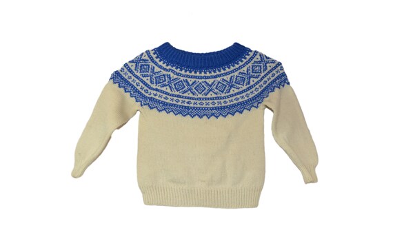 kids fair isle jumper