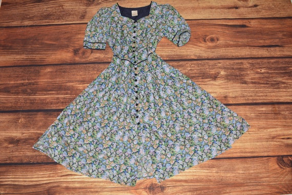Cottagecore dress Cotton summer dress Prairie dres