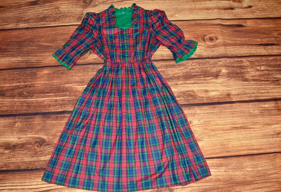 Cottagecore dress Cotton summer dress Dirndl Oktob