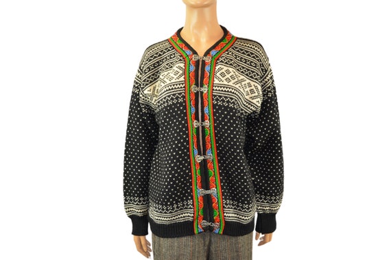 Dale of Norway wool vintage cardigan Norwegian sw… - image 1