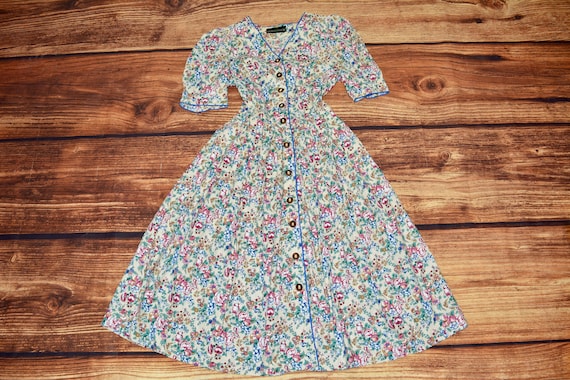 Cottagecore dress Cotton summer dress Prairie dres