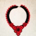 see more listings in the Crochet Collar Necklace section