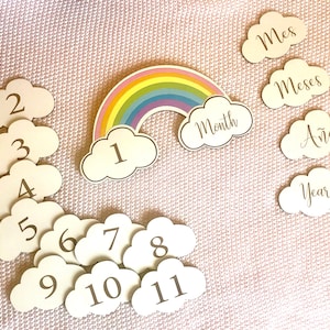 Baby Mijlpaal Regenboog
