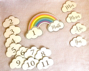 Baby Milestone Rainbow