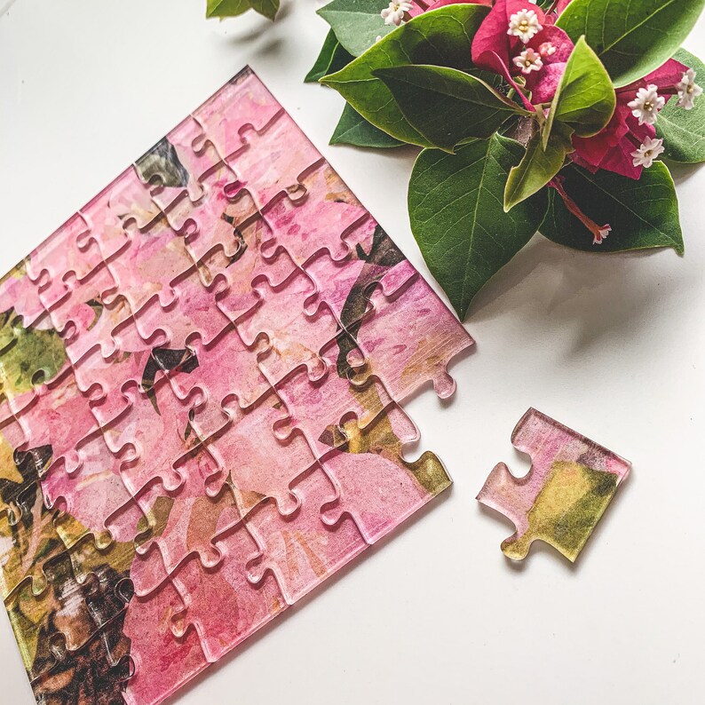 Custom Acrylic Puzzle Create Your Own Turn Photo or Etsy