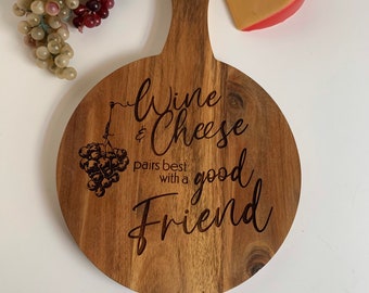 Wine & Cheese charcuterie board