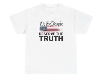 We the People T-Shirt: Amerikanische Flaggen-Grafik-T-Shirt, Kleidung für politischen Aktivismus