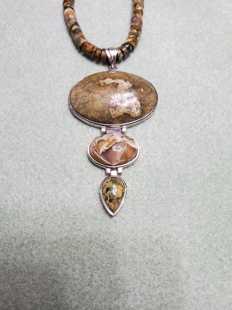 Rhyolite pendant