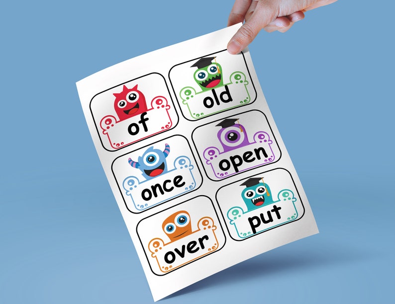 Dolch 1st Grade Sight Word Flashcards, First Grade Printable Sight ...
