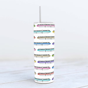 Drinking Tumbler - Disney Monorail Transportation - Sublimation