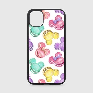 iPhone Case - Disney Minnie Mickey Macaroons Dessert - Multiple Sizes Available