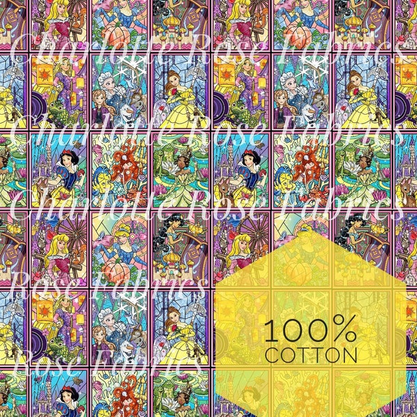 Stained Glass Fabric Etsy