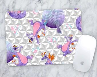Computer Mousepad - Disney Parks Epcot Figment - Sublimation
