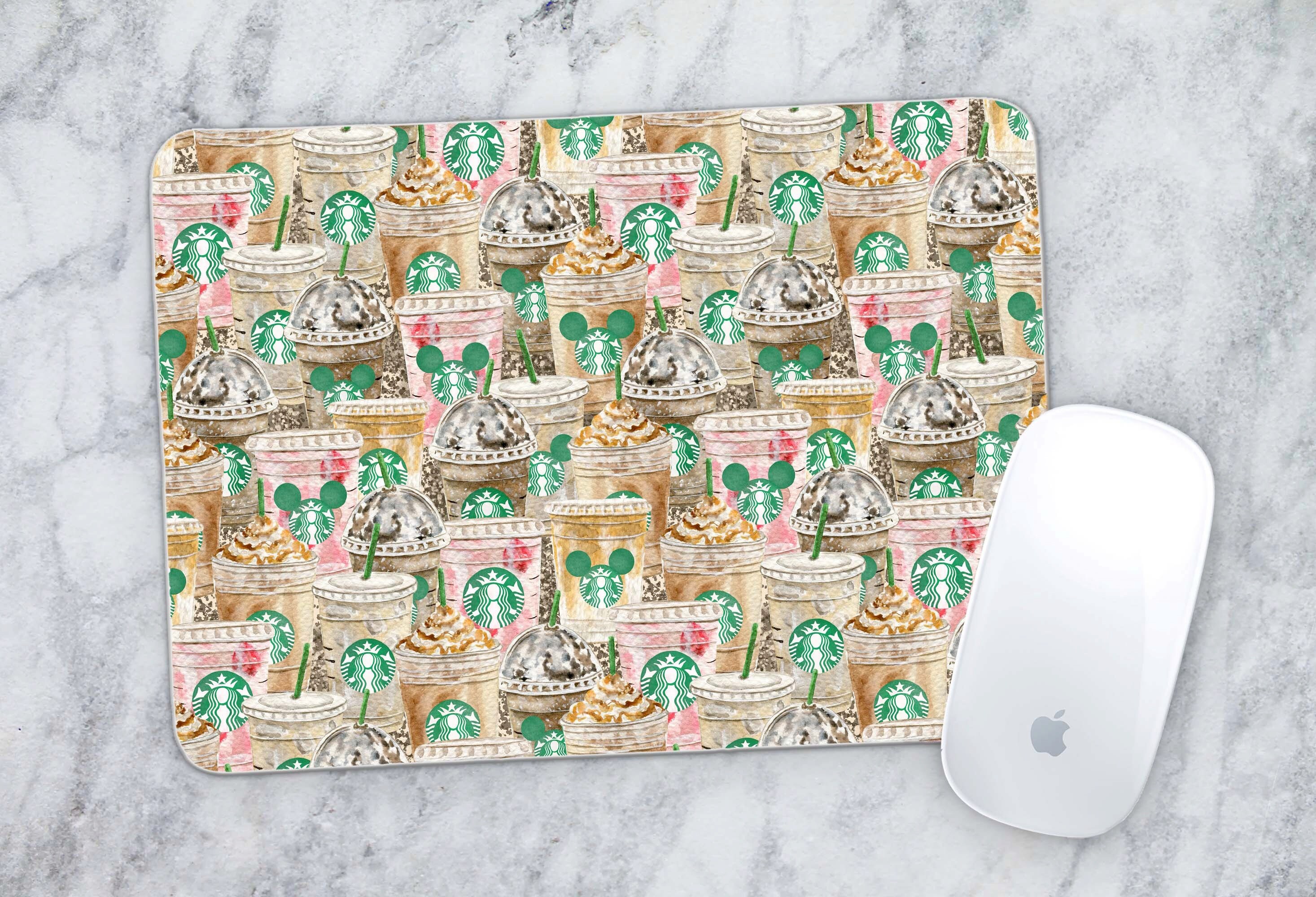 Computer Mousepad Disney Mickey Park Coffee Sublimation Etsy UK