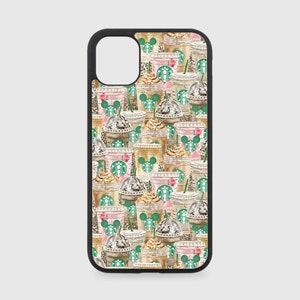 iPhone Case - Disney Mickey Park Coffee - Multiple Sizes Available