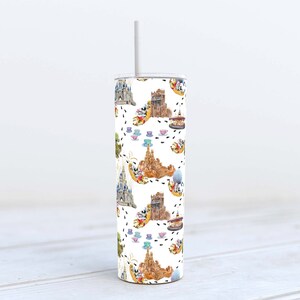 Drinking Tumbler - Disney Walk Around the Parks - Sublimation