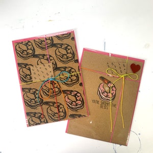 Cartas fantásticas de camarones