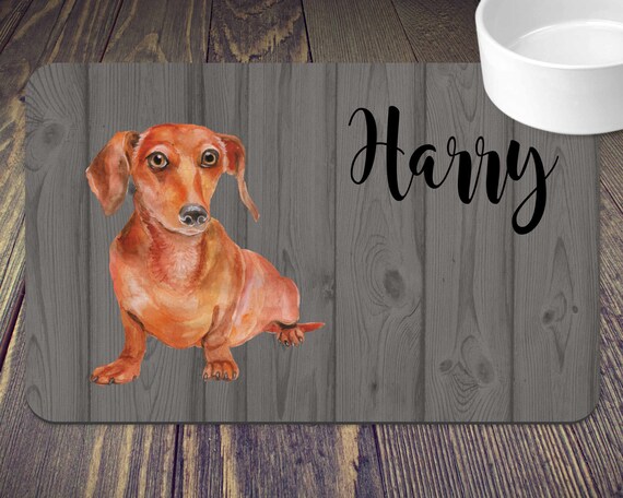 personalised pet food mat