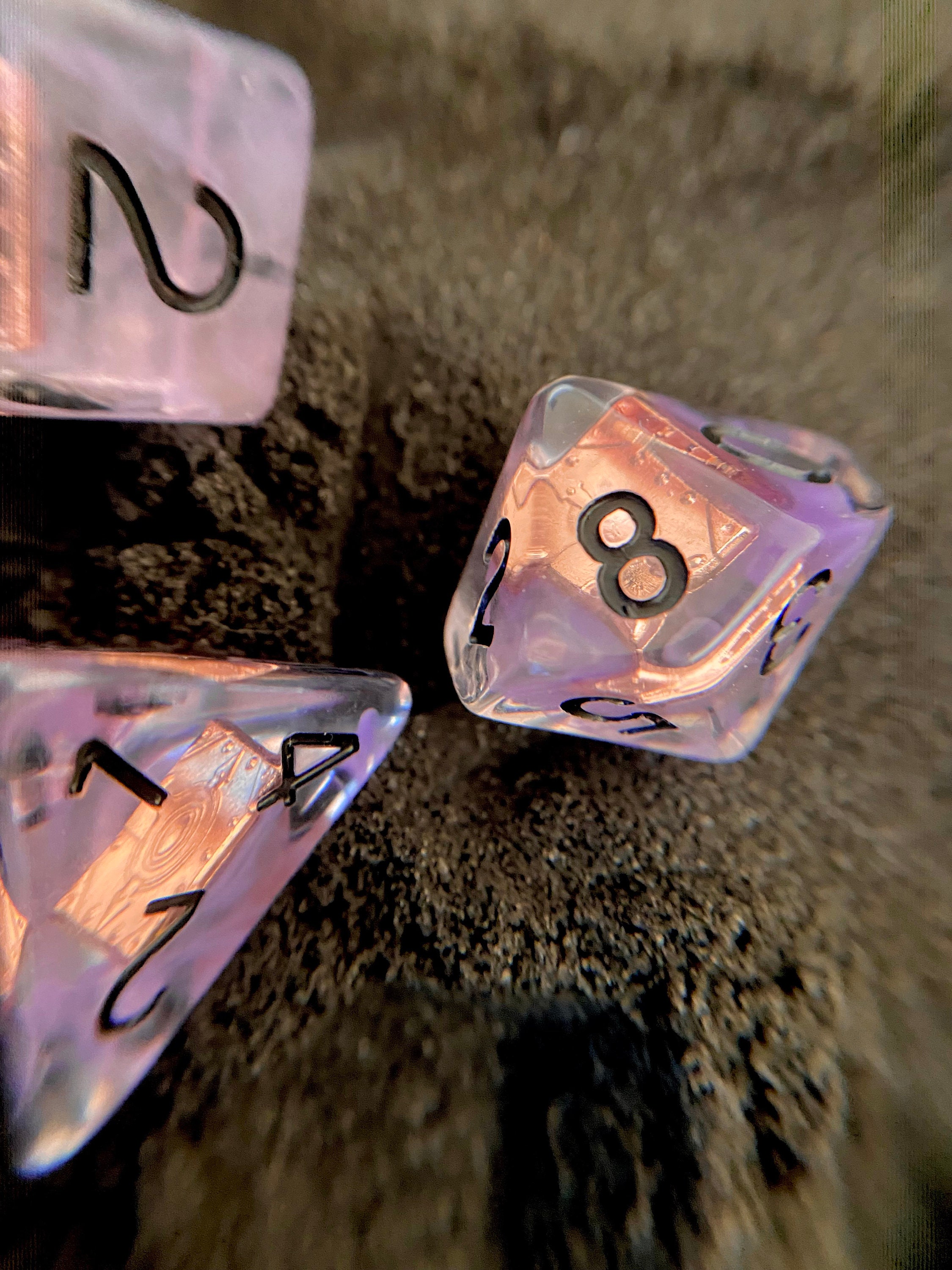 SPELL BOOK Dnd Dice Set, Polyhedral dice 4 Dungeons and Dragons TTRPG