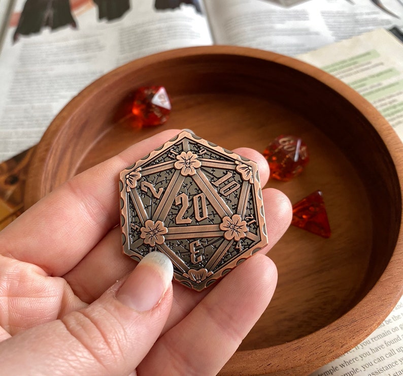 DND Campaign Coin 4 TTRPG Dungeons & Dragons ROle PLaying Etsy