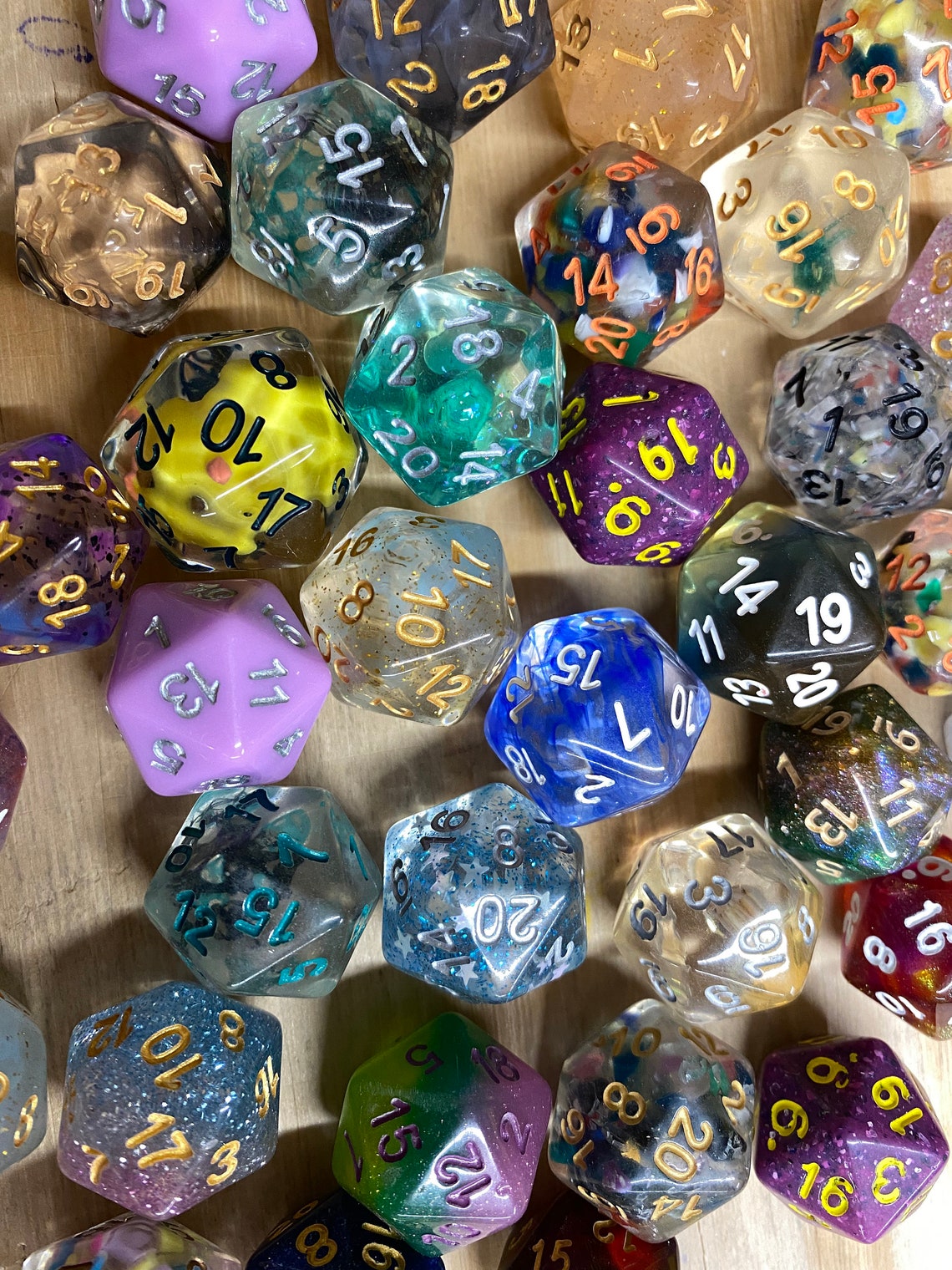 D20 Mystery Dice dnd dice set dice grab bag random d20 dice Etsy