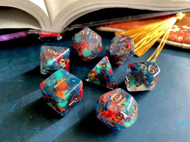 Goblin BREW Dnd Dice Set for Dungeons and Dragons RPG Etsy