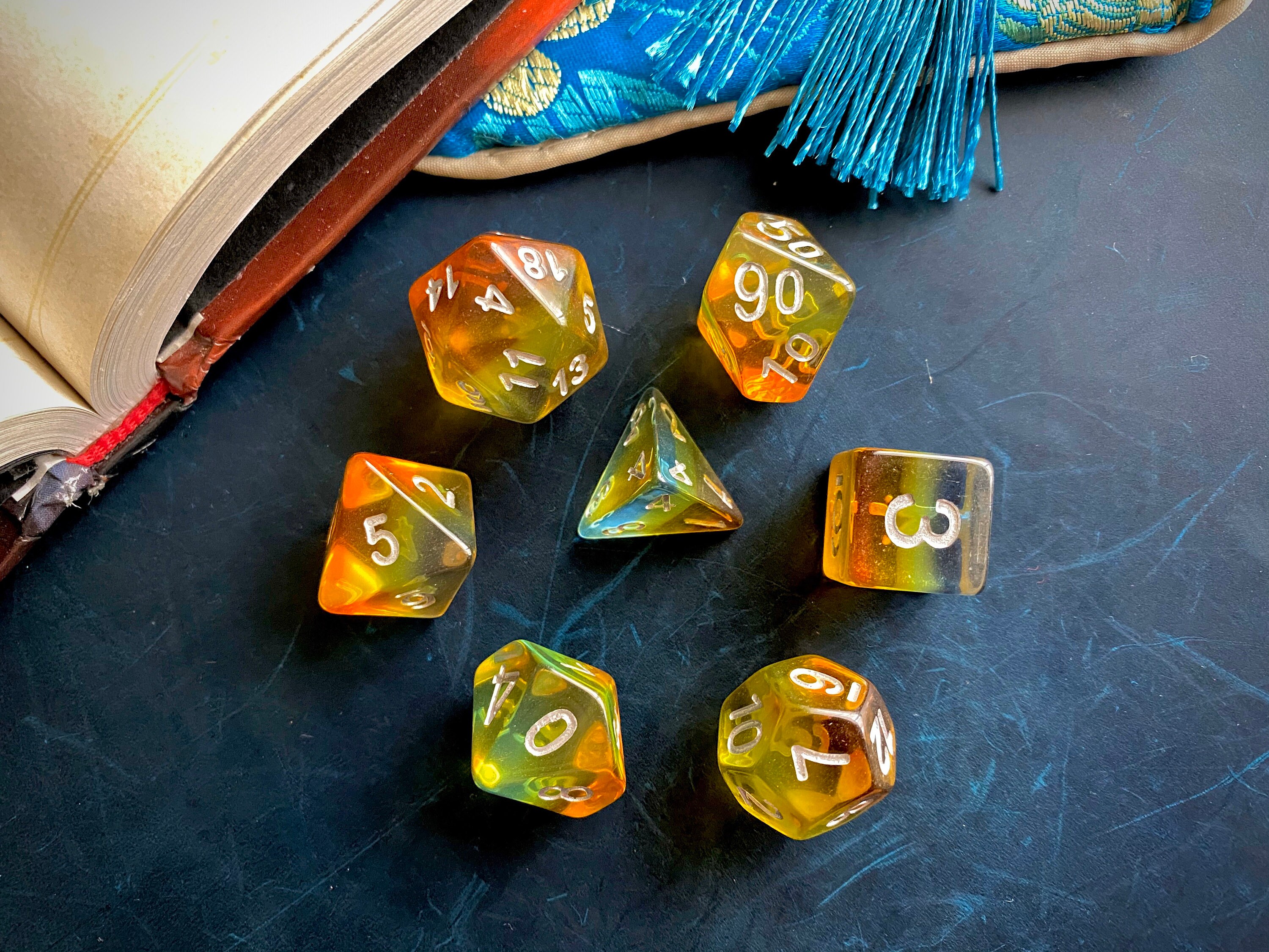 For Dungeons And Dragons Pathfinder Dnd Tropical Sunrise D D Polyhedral Rpg Dice Set Toys Games Dice Tile Games Vadel Com For Dungeons And Dragons Pathfinder Dnd Tropical Sunrise D D Polyhedral Rpg Dice Set Toys Games Dice Tile Games Vadel Com