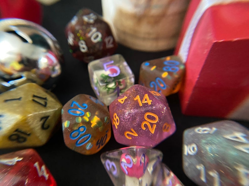 Dice Advent Calendar Countdown to Christmas Dice Polyhedral Etsy