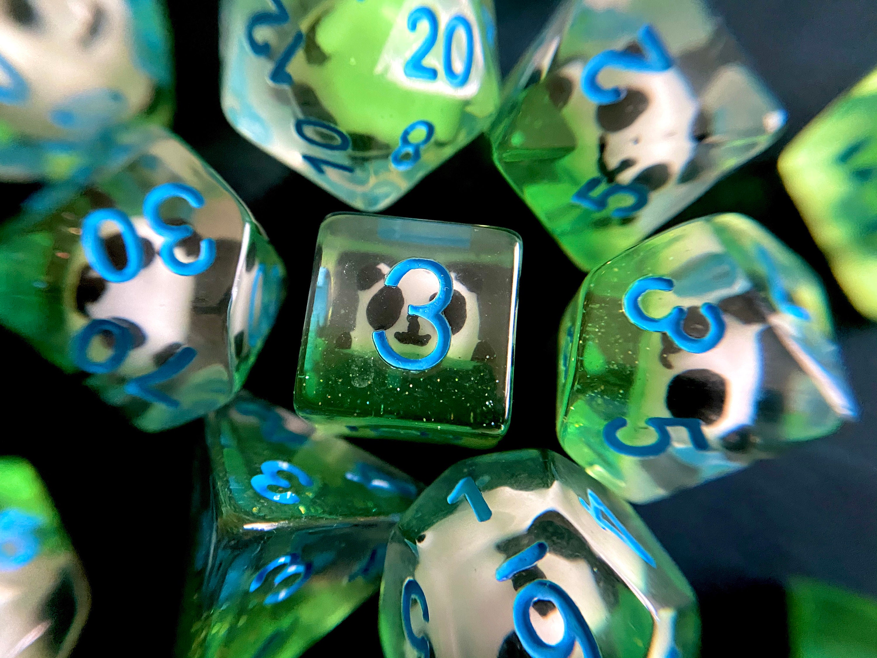 Lazy Panda Dnd Dice Set For Dungeons And Dragons Ttrpg D Polyhedral Dice Set For Tabletop Role Playing Filled With Panda Bear Animal Lazy Panda Dnd Dice Set For Dungeons And Dragons Ttrpg D Polyhedral Dice Set For Tabletop Role Playing Filled With Panda Bear Animal