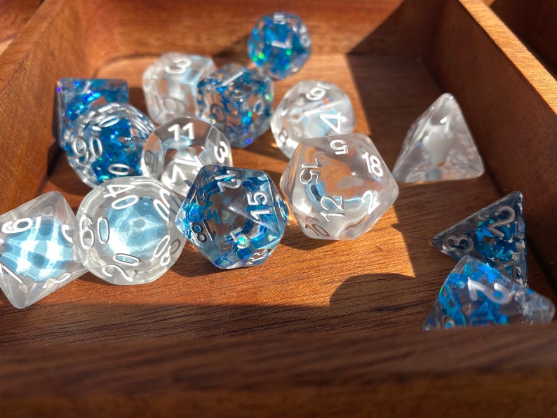 Custom Dnd DICE Set Create Your Own Dice Set Choose Your Own Etsy