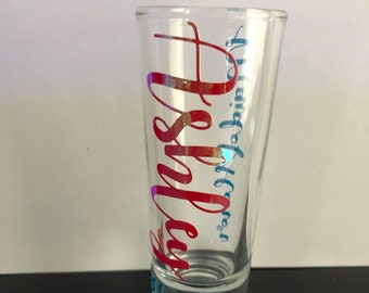 Custom Shot Glasses for Birthdays or Weddings