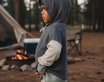 Pdf Säugling Kleinkind Kind Baggy Sweatshirt Kleid Schnittmuster Hoodie Little Urchin