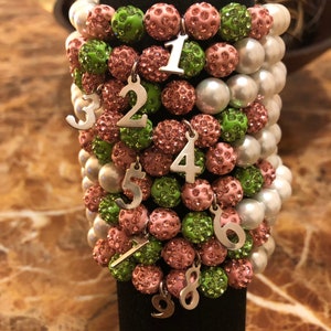 Line Number Bracelet