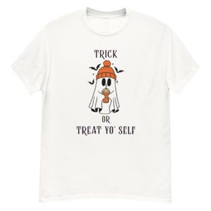 Trick or Treat Yo Self Adult Basic Tee