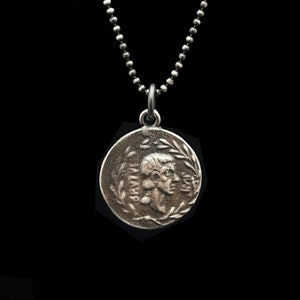 Ancient Roman Coin Necklace - Brutus