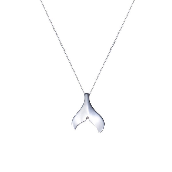 Enchanting Silver Mermaid Tail Necklace - A Magical Addition to Your Jewelry Collection