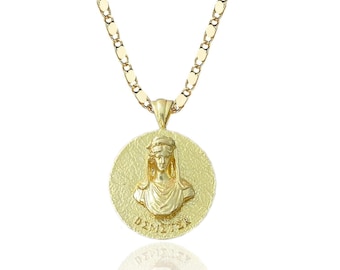 Ancient Greek Goddess Demeter Necklace | Goddess of Harvest and Agriculture