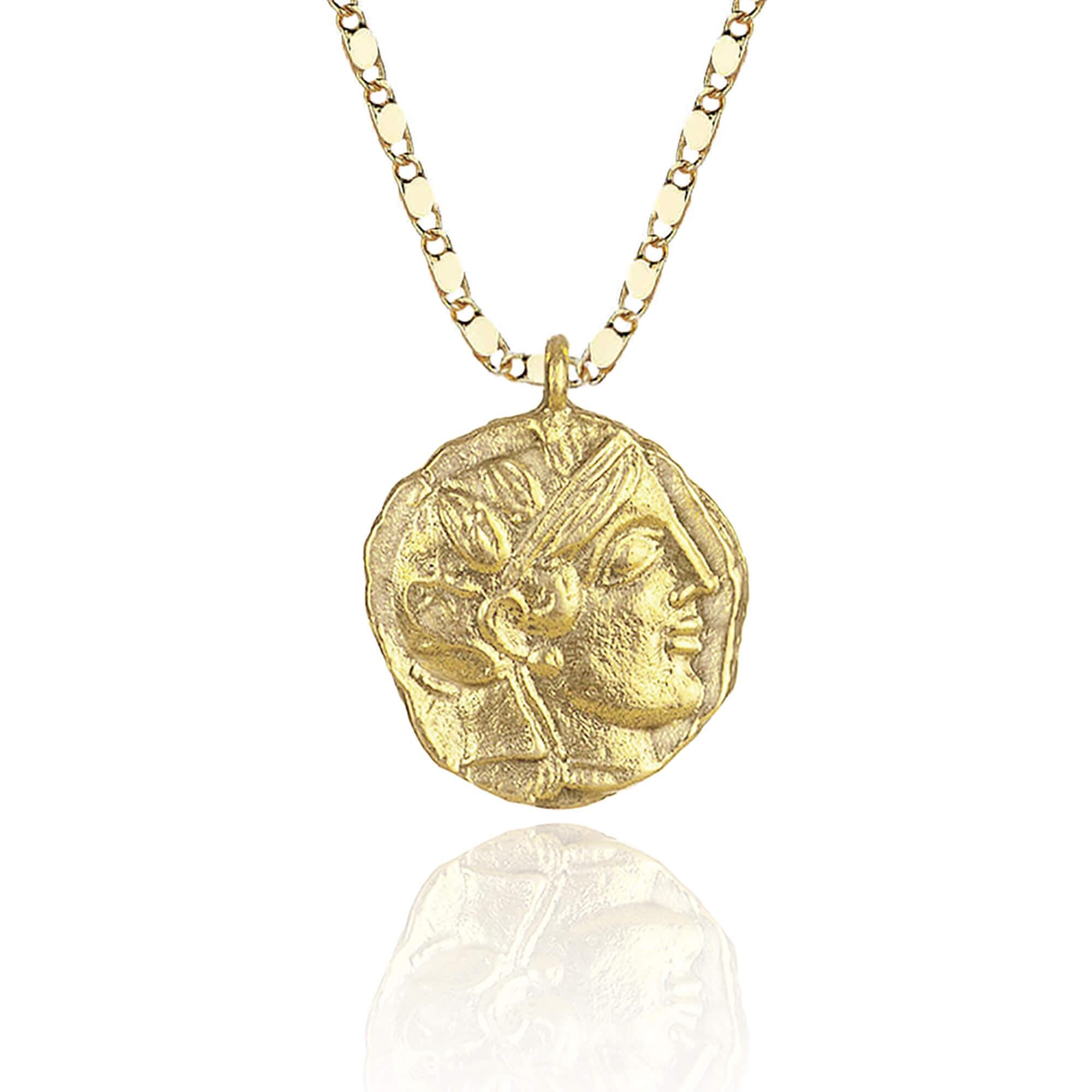 Collier Pendentif Hibou Main Athéna - Cordon Coton Ciré, Bijou Fait Main - Neuf Sans Emballage