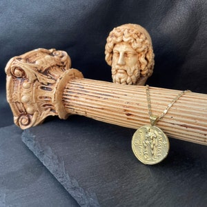 Poseidon Neptune Necklace - Museum Quality Replica of an Ancient Greek Coin