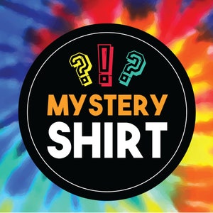 SALE: Mystery shirt! Mystery T-shirt, Mystery Tee Shirt, One Shirt at Random, Mystery Shirt Grab Bag