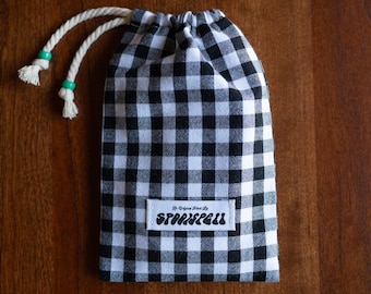 Mystery Craft Bag - No. 2 // craft supplies, sewing notions, sewing gifts, upcycled gift