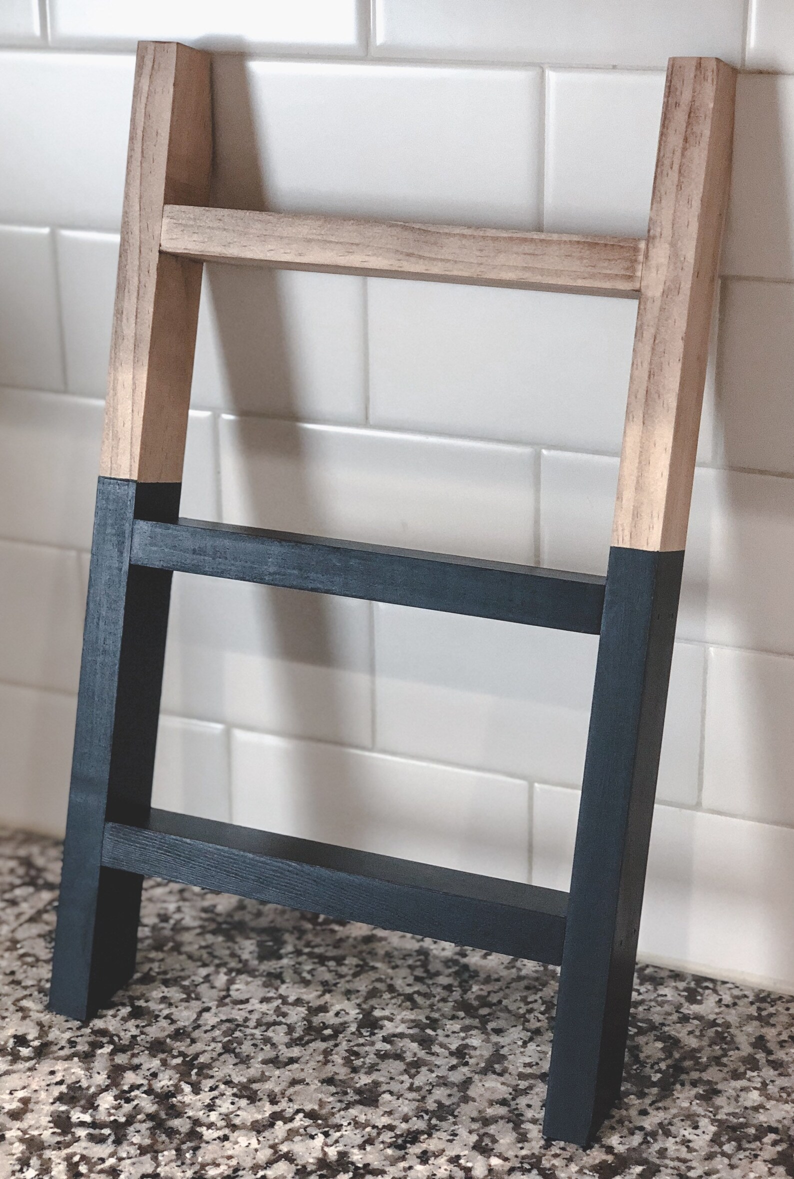 Dipped Tea Towel Ladder| Kitchen Boho Decor| Modern Farmhouse Towel ...