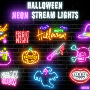 ハロウィーンのストリーム デコレーション | 不気味なストリーム オーバーレイ、ハロウィーンの Twitch ストリーム デコレーション | ハロウィーンのストリーム オーバーレイ