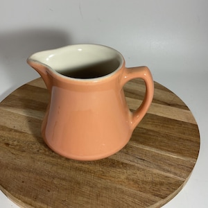 Mayer China #384 Rose Colored Ceramic Restaurant Creamer 3.5”