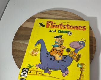 1961 The Flintstones and Dino Whitman Book