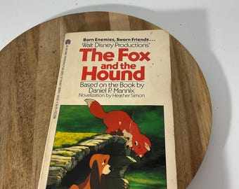 Walt Disney's The Fox and the Hound 1981-boek jongvolwassenen