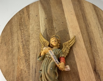 Figura de ángel Gloria de 4 pulgadas, pieza de repuesto para belén italiano (AA)