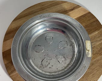 Dionne Quintuplets 1935 Quaker Oats 1st Birthday Cereal Bowl 6”(Misc)