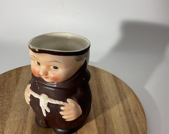 Goebel West Germany Friar Tuck 4” Creamer (BB)