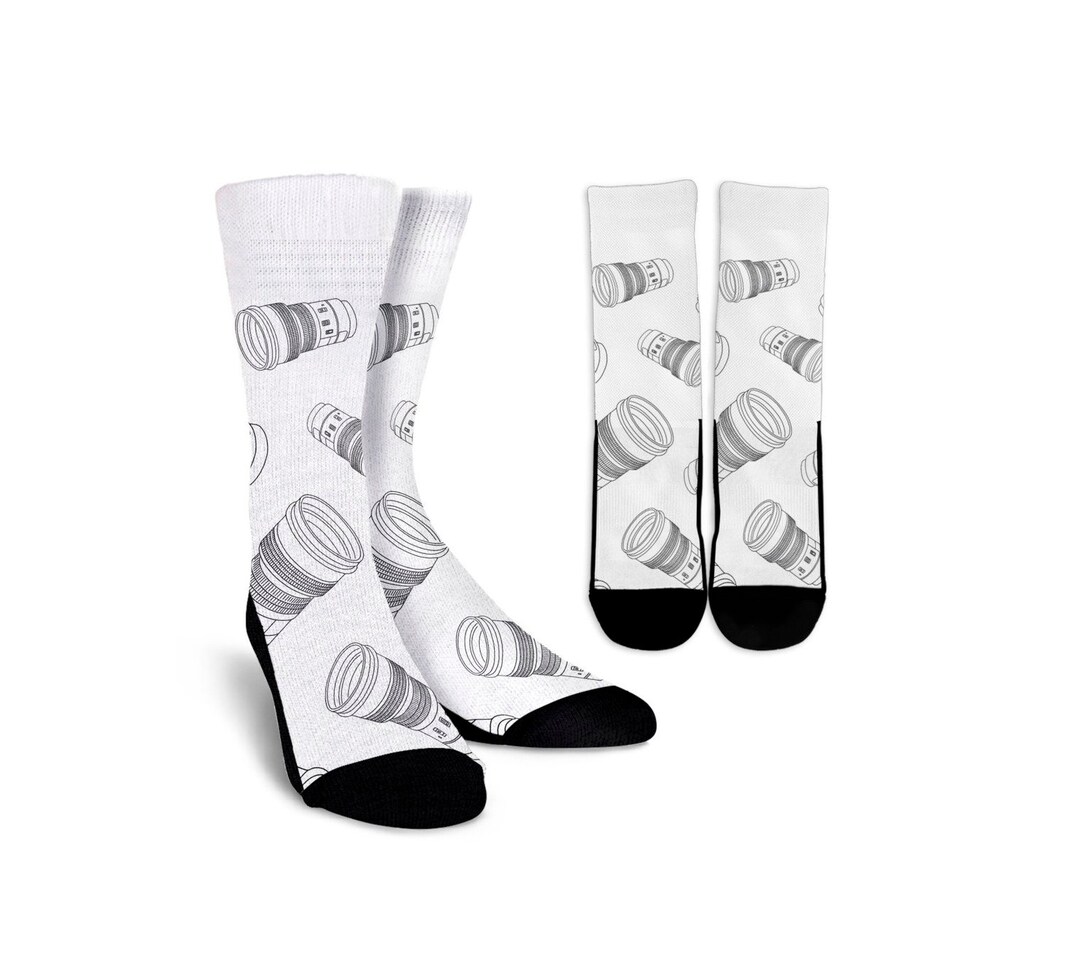 Lens Socks Filmmaker Socks Gift for Filmmakers Camera Lens Etsy